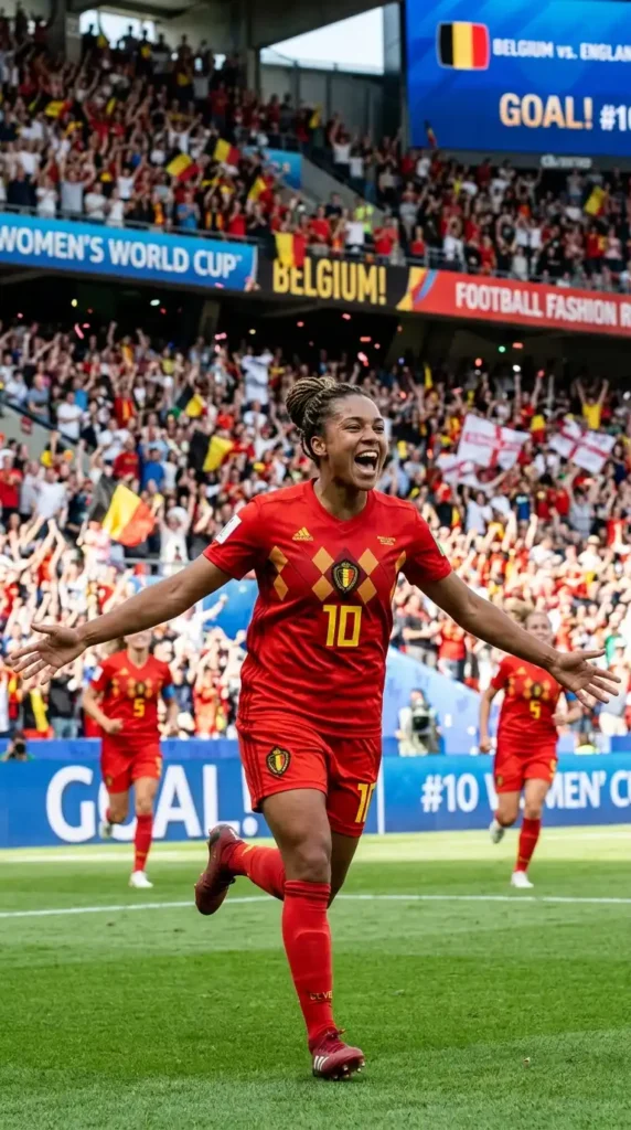 16 Stunning World Cup Jerseys That Changed Football Fashion Forever 17 belgium-2018-diamond-pattern-jersey