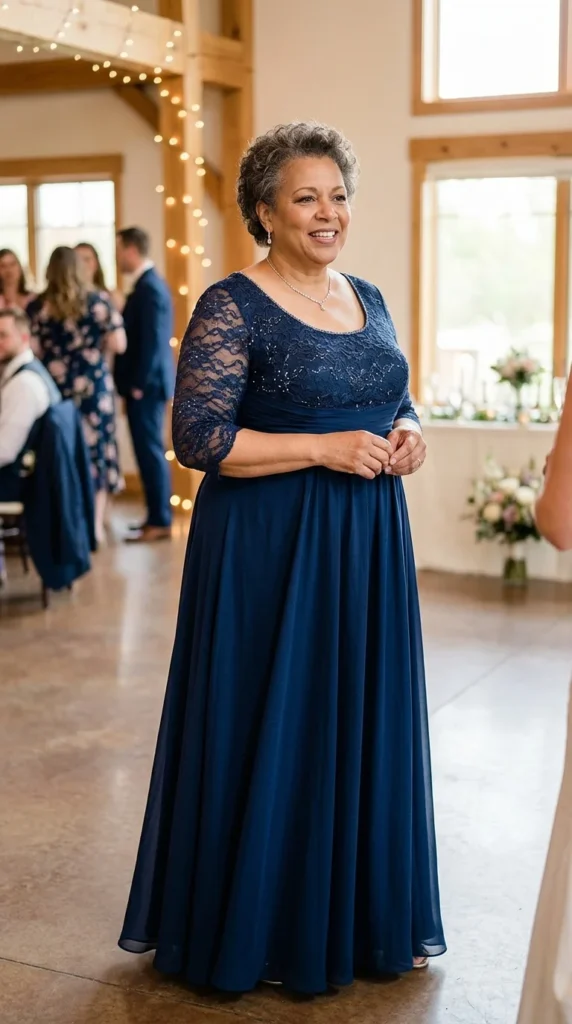 Trendy Plus Size Mother of the Bride Dresses for a Flattering Look 4 empire-waist-dress