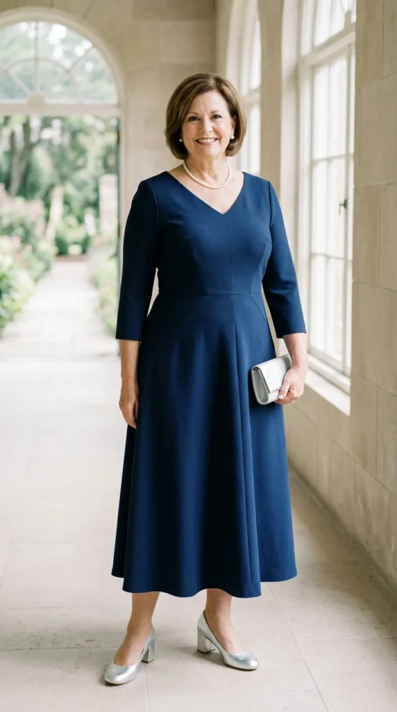 Trendy Plus Size Mother of the Bride Dresses for a Flattering Look 15 minimalist-solid-dress
